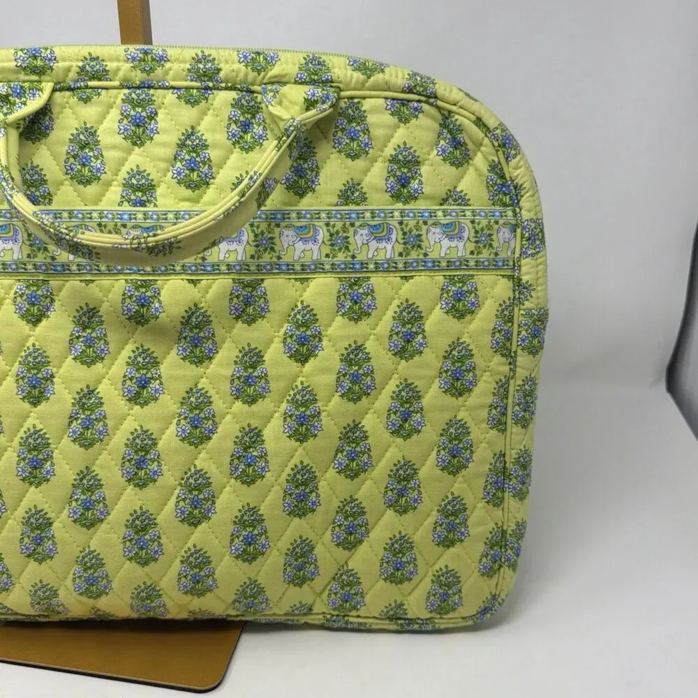Vera Bradley Citrus Laptop Case Bag Elephant Floral Retired Spring 2006